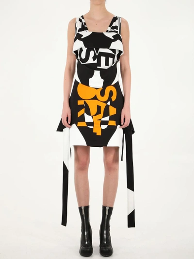 Burberry Printed Dress In Multicolor
