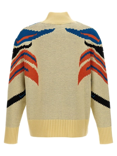 Shop Bluemarble Jacquard Sweater Sweater, Cardigans Multicolor