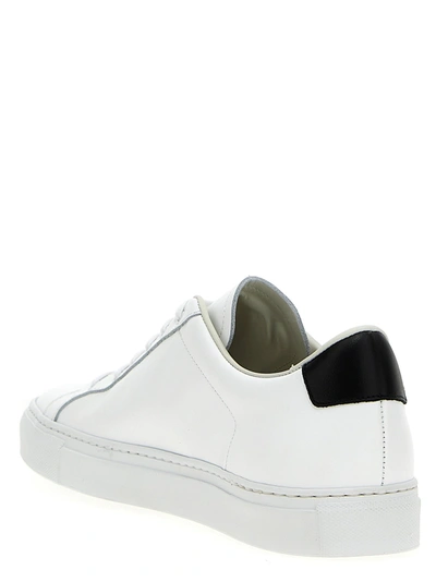 Shop Common Projects Retro Sneakers White/black