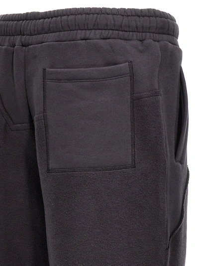 Objects Iv Life Grey Logo Embroidered Joggers