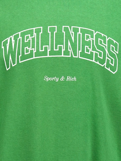 Shop Sporty And Rich Wellness Sweatshirt Green