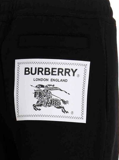 Shop Burberry Falloden Pants Black