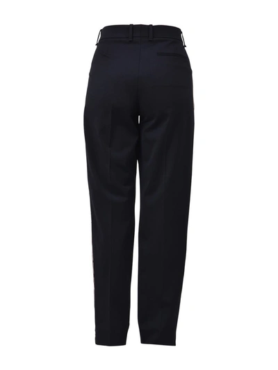 Calvin Klein 205w39nyc Side Striped Track Pants In Blue