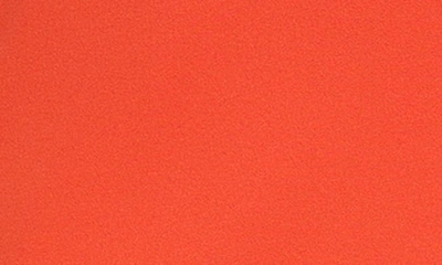 Kensie Tie Front Blouson Dress In Burnt Orange