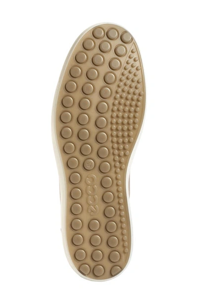 Ecco Soft 7 Sneaker In Mahogany