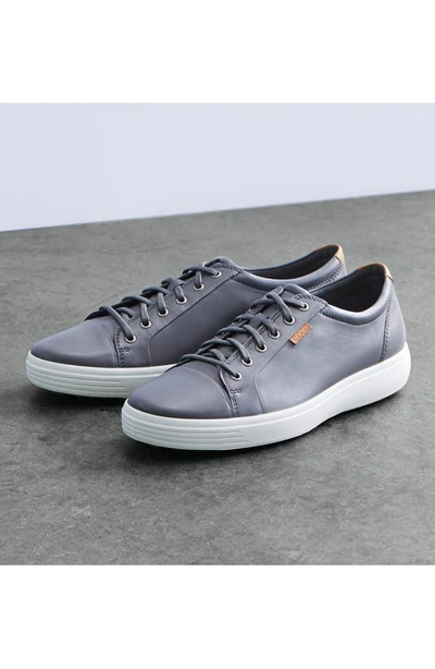 Ecco Soft 7 Sneaker In Mahogany