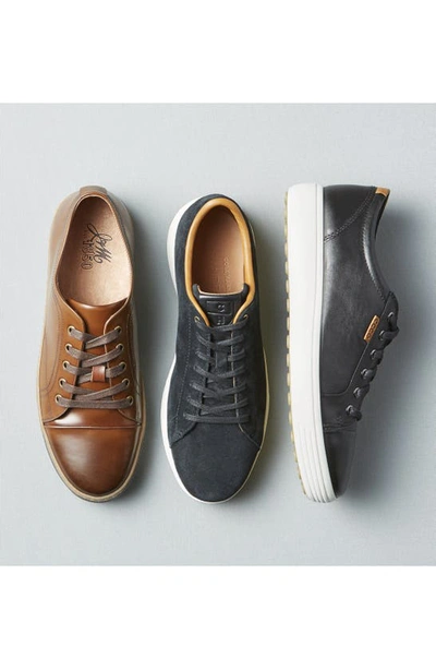 Ecco Soft 7 Sneaker In Mahogany