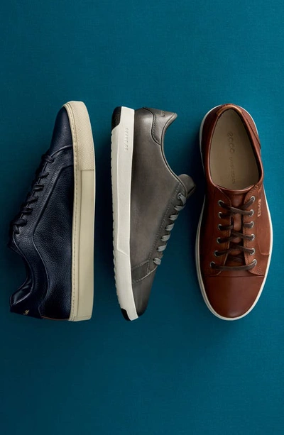 Ecco Soft 7 Sneaker In Mahogany