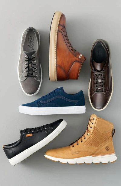 Ecco Soft 7 Sneaker In Mahogany