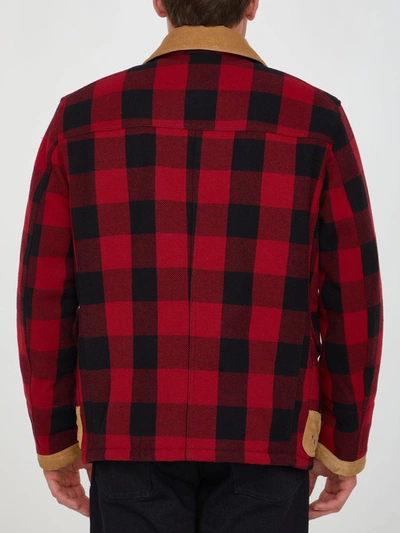 Fay 4 Hooks Jacket In Red