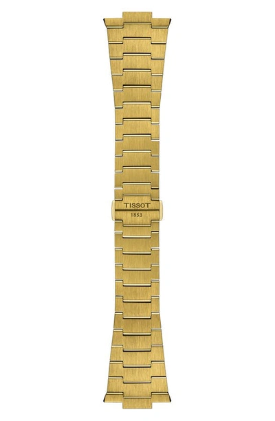 Tissot Prx Powermatic 80 Automatic Champagne Dial Gold-tone Steel Men's Watch T137.407.33.021.00 In Gold