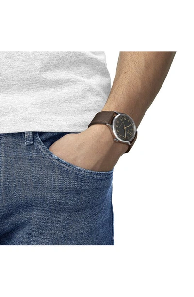 Tissot Telemeter Watch, 39mm In Brown