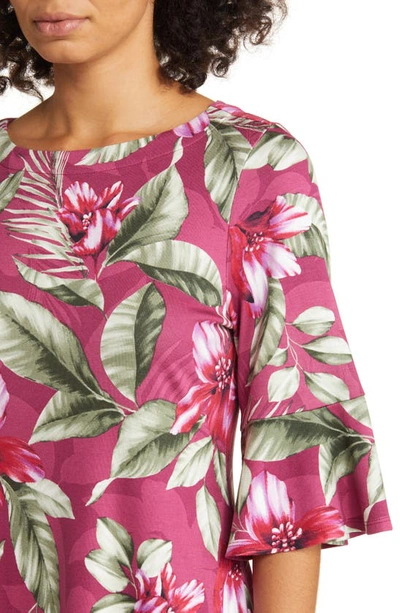 Shop Tommy Bahama Darcy Coastal Petals Dress In Rhododendron