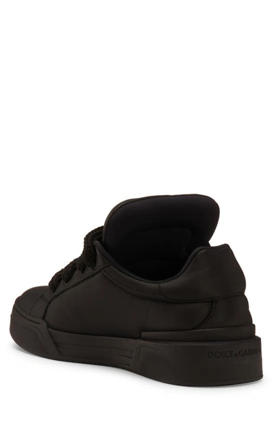Shop Dolce & Gabbana Mega Skate Sneaker In Black