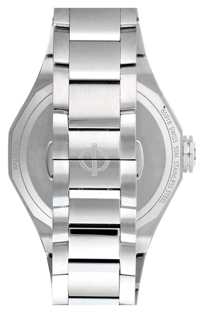 Shop Baume & Mercier Riviera Bracelet Watch, 33mm In Lacquered Blue