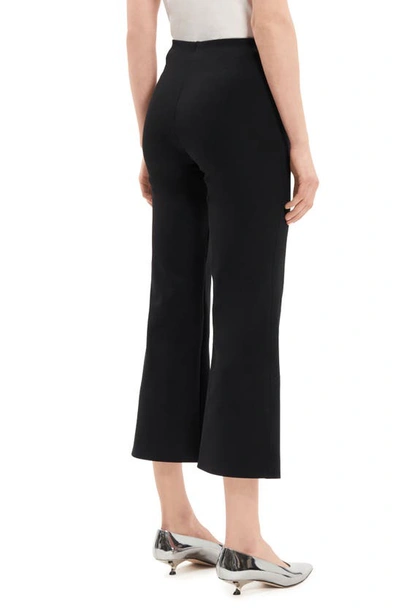 Shop Theory Core Kick Flare Crop Pants In Black