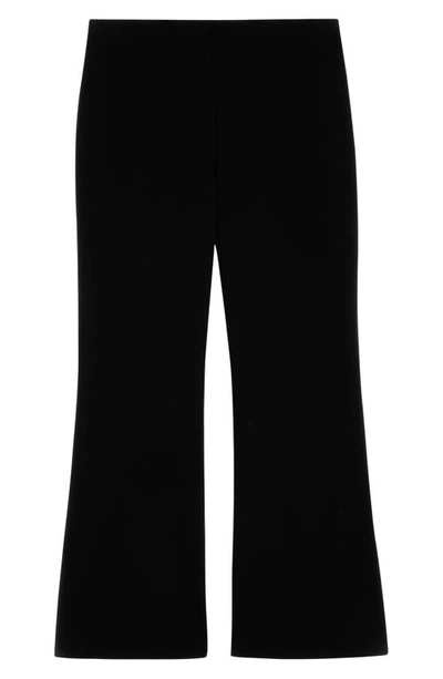 Shop Theory Core Kick Flare Crop Pants In Black