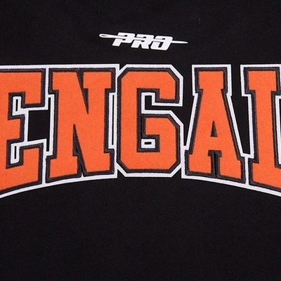 Shop Pro Standard Black Cincinnati Bengals Crest Emblem Pullover Sweatshirt
