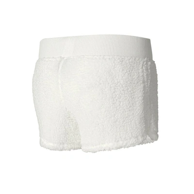 Shop Concepts Sport White Minnesota Vikings Fluffy Pullover Sweatshirt & Shorts Sleep Set