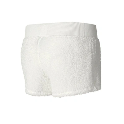 Shop Concepts Sport White Buffalo Bills Fluffy Pullover Sweatshirt & Shorts Sleep Set