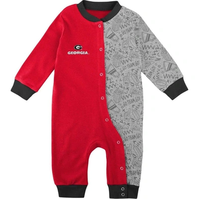 Shop Outerstuff Infant Red Georgia Bulldogs Playbook Two-tone Sleeper