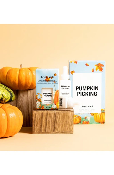 Pura X Homesick 2-pack Diffuser Fragrance Refills In Pumpkin Picking
