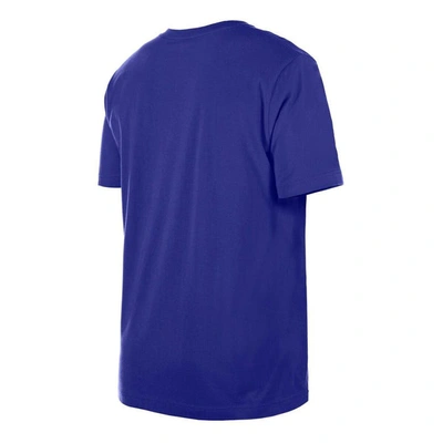 Men's New Era Purple Baltimore Ravens Team Logo T-Shirt