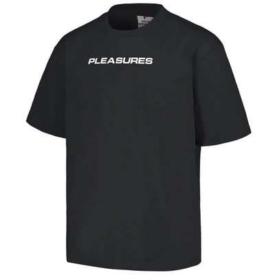 Shop Pleasures Black Detroit Tigers Ballpark T-shirt