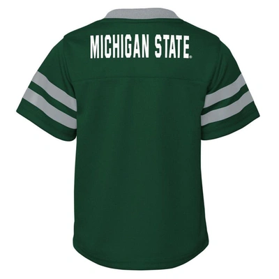 Shop Outerstuff Infant Green Michigan State Spartans Two-piece Red Zone Jersey & Pants Set