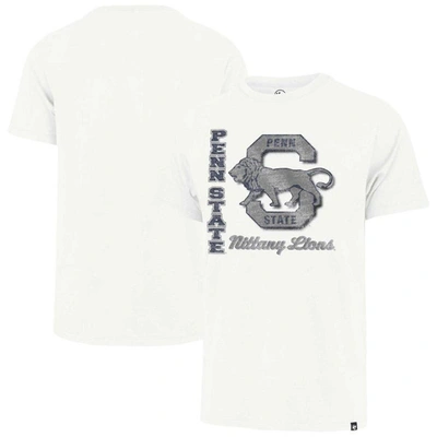 Shop 47 ' Cream Penn State Nittany Lions Phase Out Throwback Franklin T-shirt