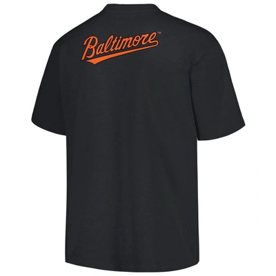 Shop Pleasures Black Baltimore Orioles Mascot T-shirt