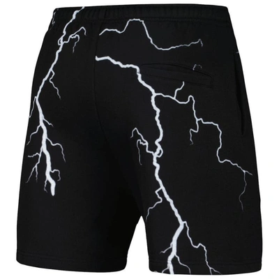 Shop Pleasures Black Tampa Bay Rays Lightning Shorts