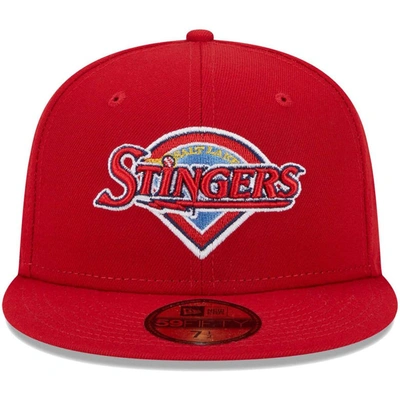 Shop New Era Red Salt Lake Bees Theme Nights Salt Lake Stingers  59fifty Fitted Hat
