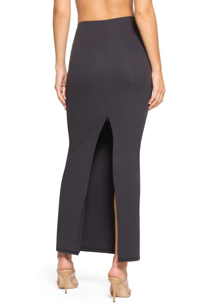 Shop Skims Fits Everybody Maxi Skirt In Graphite