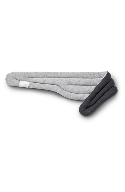 Shop Ostrichpillow Heated Neck Wrap In Midnight Grey