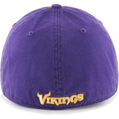 Shop 47 ' Purple Minnesota Vikings Franchise Logo Fitted Hat