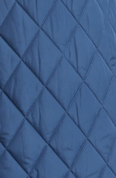 Shop Michael Kors Quilted Water Resistant 450 Fill Power Down Jacket In Danish Blue