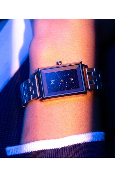 Shop Mvmt Signature Square Bracelet Watch, 45mm In Purple