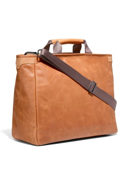 Shop Cole Haan American Classics Leather Tote In Pecan
