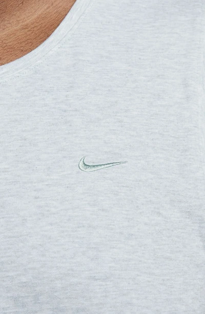 Shop Nike Dri-fit Primary Training Tank In Mineral/ Heather/ Mineral