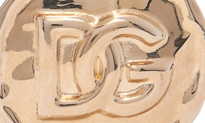 Shop Dolce & Gabbana Dolce&gabbana Sfilata Imitation Pearl Drop Earrings In Gold