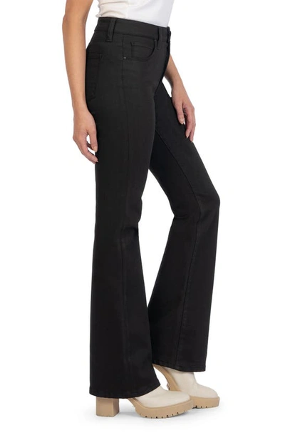Shop Kut From The Kloth Ana Fab Ab High Waist Flare Jeans In Black