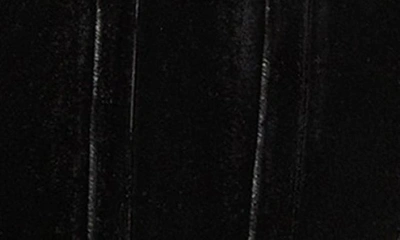 Shop Bardot Stretch Velvet Corset Top In Black