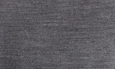 Shop Alexander Wang Embossed Logo Wool Turtleneck Sweater In Charcoal Melange