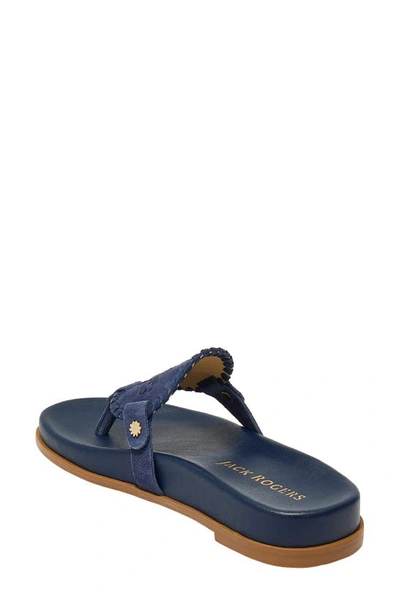 Shop Jack Rogers Collins Casual Flip Flop In Midnight