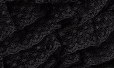 Edikted Julianna Ruffle Shorts In Black