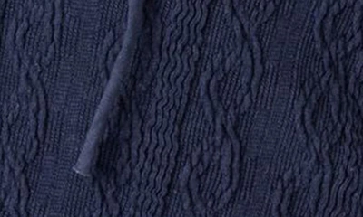 Edikted Lacy Stretch Cotton Knit Camisole In Navy