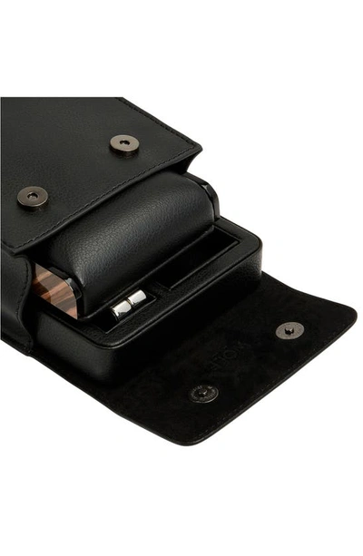 Shop Wolf Roadster Double Watch Stand In Black