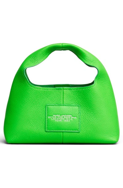 Shop Marc Jacobs The Mini Leather Sack Bag In Apple