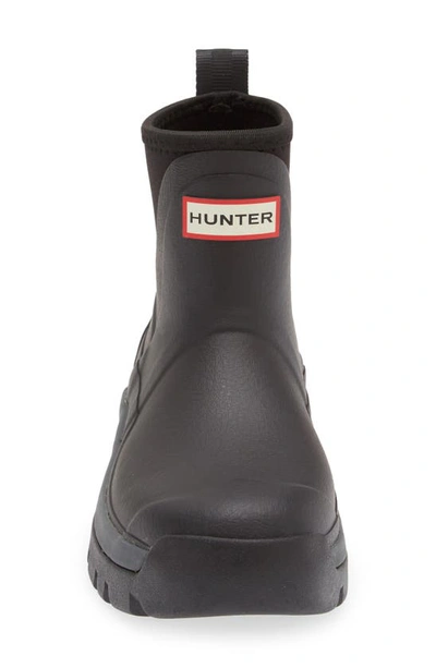 Shop Hunter Balmoral Chelsea Neoprene Hybrid Boot In Black